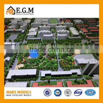 skillful manual public building model,school building model