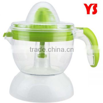white green color manual plastic orange juicer