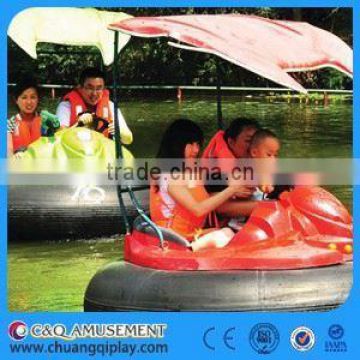 Amusement rides fiberglass bumper boat,adult electric bumper boat