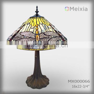 MX000066 wholesale stained glass table lamp shade modern tiffany lamp