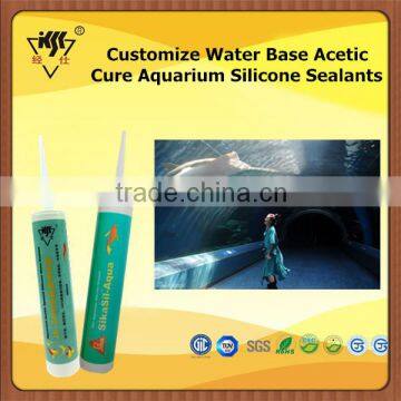 Customize Water Base Acetic Cure Aquarium Silicone Sealants
