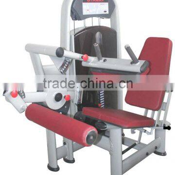 Seated leg curl fitness equipment