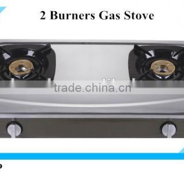 double burners gas stove GS-8222
