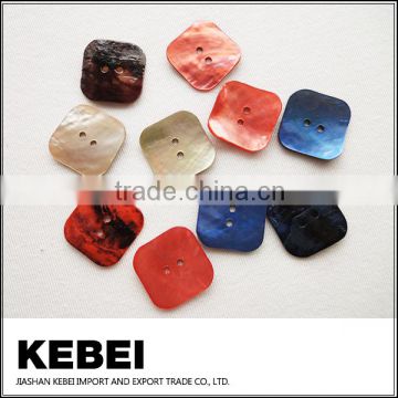 Wonderful natural colored cow and buffalo horn button