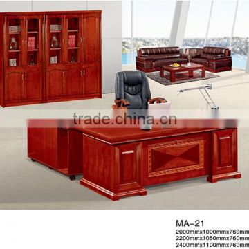 Executive office desk design wooden office desk BOSS desk MA-21
