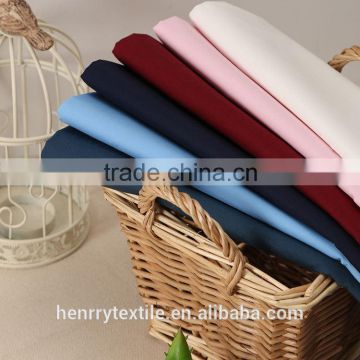 Elastic Cotton Knitted Plain Fabric for Shirt