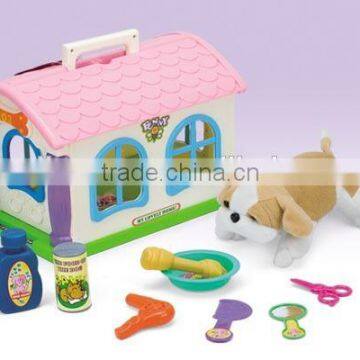 Toy pet house set Vet Kit toy pet pet toy