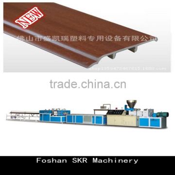 SKR machinery WPC skirting board machine