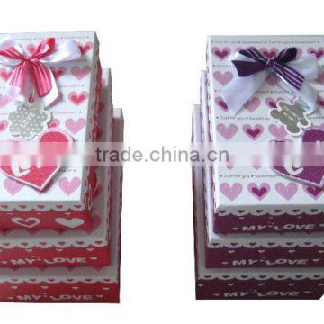 gift box for sets with candy
