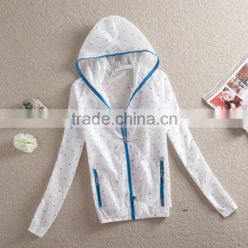 Wind and Rain Resistant Hooded Jacket For Women 2014