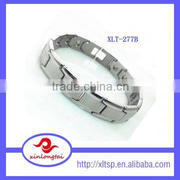 Silver energy bracelet fashion 316l stainless steel chain bracelet