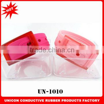 Wholesale china flexible & comfortable unisexn silicon belt