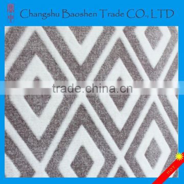 100% polyester bottom dyed and cut flannel fabric for home textile