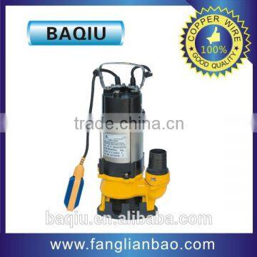 Manufacturer electric cutting submersible water pump sewage pump