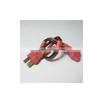 Deans T PLUG male connector female with silicone wire
