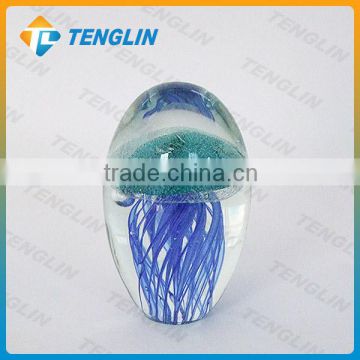 Cheap murano glass jellyfish paperweight