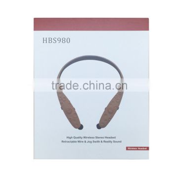 Newest Sport Neckband Wireless Bluetooth Headset HBS980