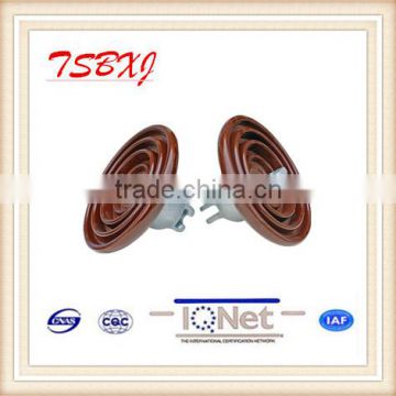 High Voltage Ceramic String Insulator ANSI 52-3 ANSI 52-4