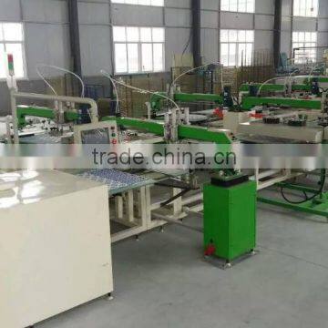 Full Automatic Multi Color T-shirt Silk Screen Printing Press For Sale