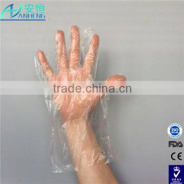 50 Pairs Hygenic Food Service Hand Protective Plastic Disposable Gloves Clear