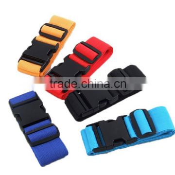 180 cm length adjustable travel polyester luggage straps/belts with kinds of Travel Tags Accessories