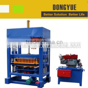 New QT4-30 small investment diesel hydraulic brick making machine price for business