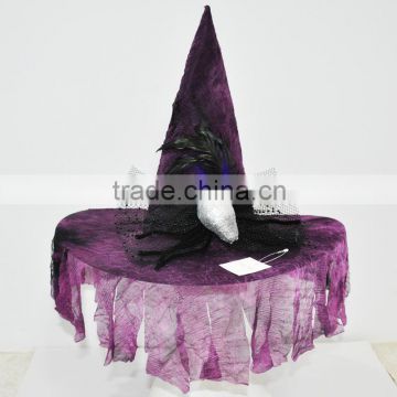 Halloween purple witch hat for party supplies