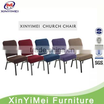 used metal durable church seat