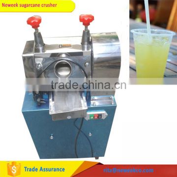 Neweek high capacity commercial electric sugarcane crusher for sale