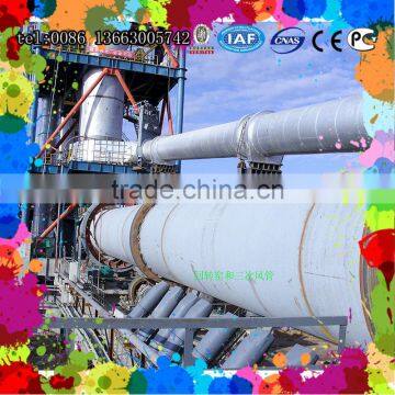 Active Lime Rotary Kiln Fired by natural gas, natural gas rotary kiln