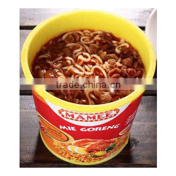 Plastic instant noodles container