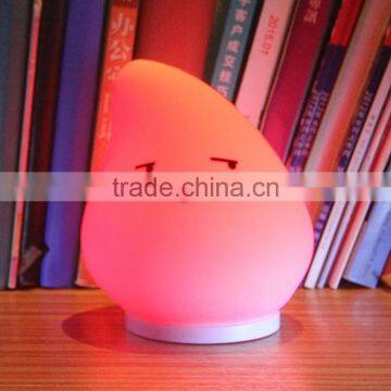 Summer new arrival led manual night light creative rechargeable lamp