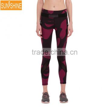 Wholesale Women's Compression Pants Yoga Capri Legging Sportswear