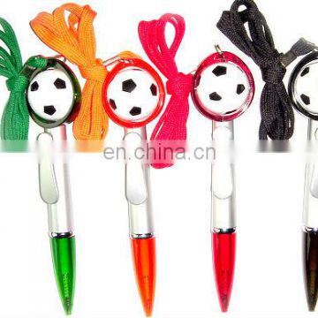 Cute Football Lanyard Ball Pen, Promotional Gifts Pens