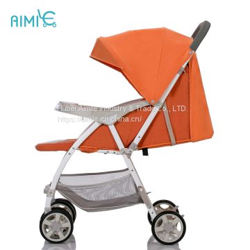Portable folding baby stroller