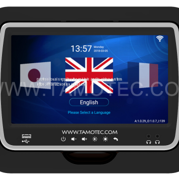 10.1inch black bus entertainment system from tamotec 2023