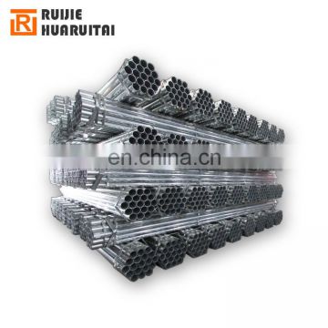 2 1/2" galvanized steel pipe manufacturer, schedule 40 pre-galvanized pipe
