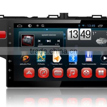 Kaier factory -Quad core Full touch android 4.4.2 car dvd for Honda Fit +OEM+1024*600+mirrior link +TPMS