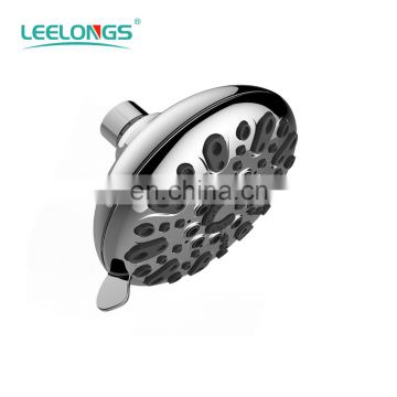 high pressure wall mount powerful flow shower head 5 functions fixed rain shower head