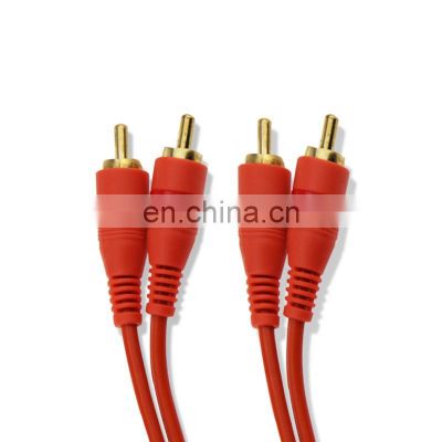2-Male to 2-Male RCA Audio Cable