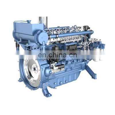 Water cooling  Weichai 6 cylinder 163hp/2300rpm diesel engine  WP6C163-23  for marine