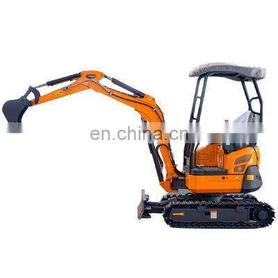 Multiple model hydraulic crawler mining excavator manual agricultural excavators