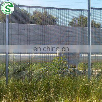 Free sample anti-climb high strength 358 wire mesh security fence