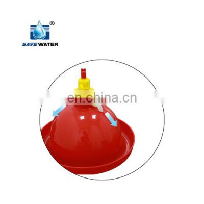 Stable performance plasson plastic poultry bell drinker for chicken farm