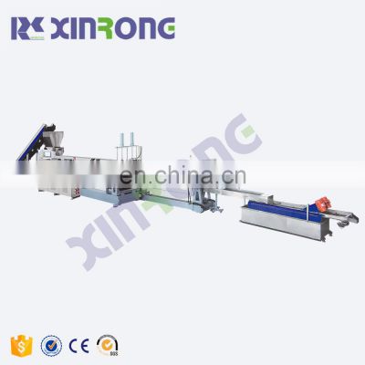 Plastic recycling extruder granulating machine for PE PP