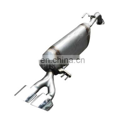 XG-AUTOPARTS best quality China factory rear exhaust muffler for Hyundai Elantra 1.4T with exhaust tip