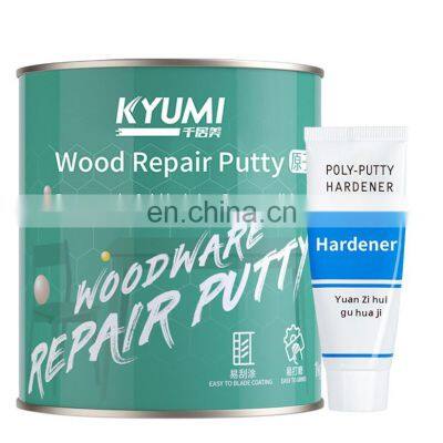 KYUMI Good repairing performance easy operate wood putty for plywood