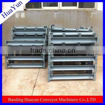 belt conveyor roller bracket pipe conveyor roller frame
