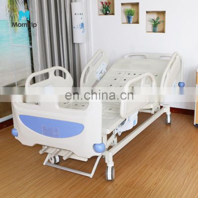Cheap Prices ABS Plastic Siderail ICU Clinic Multi 3 Function Hospital Equipment Medical Electric Lifting Bed