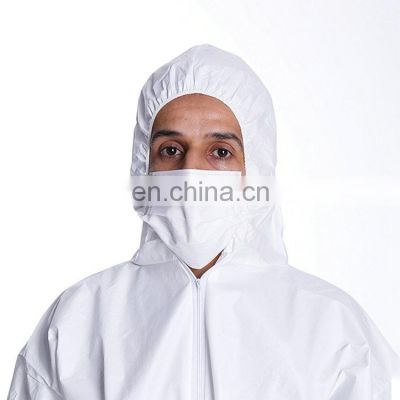 Disposable paint cuff waist blue protective coveralls waterproof work clothes